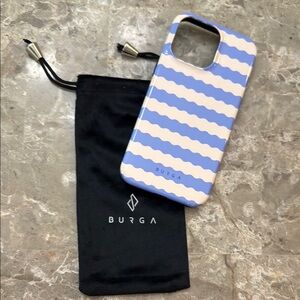Blue and White Phone Case